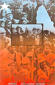 Solidarity with the struggle of the chilean people. - Canadá