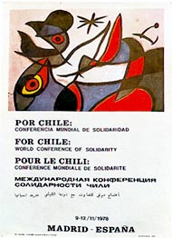 Por Chile: Conferencia mundial de solidaridad. - España, 1978