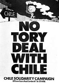 No Tory deal with Chile. - Gran Bretaña