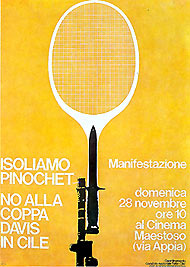 Isoliamo Pinochet. No alla Coppa Davis in Cile. - Italia
