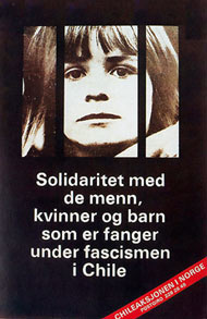 Solidaritet med de menn, kvinner og barn som er fanger under fascismen ¡ Chile. - Noruega